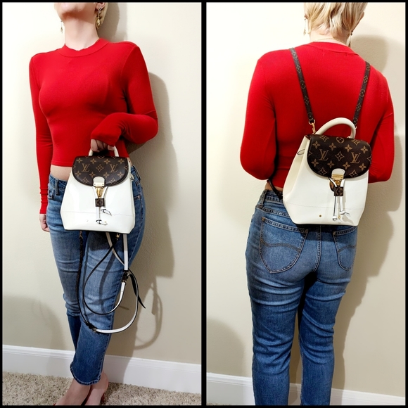 ✨️💎Rare .Authentic Louis Vuitton Hot spring backpack patent leather monogram - Picture 2 of 15